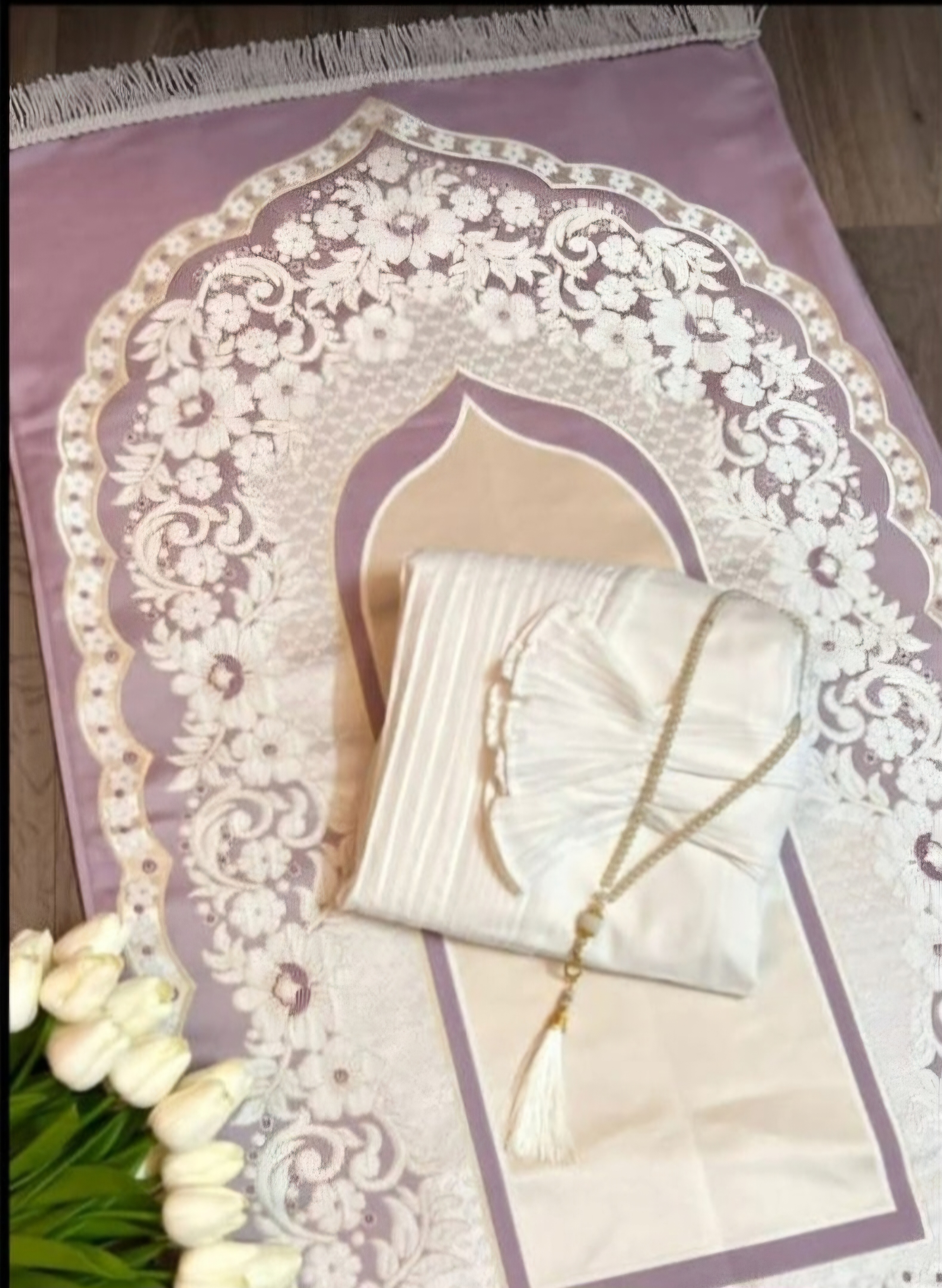 شرشف صلاة مكسر وسجاد